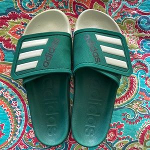 Adidas slides. Minimal wear. Women’s size 9.